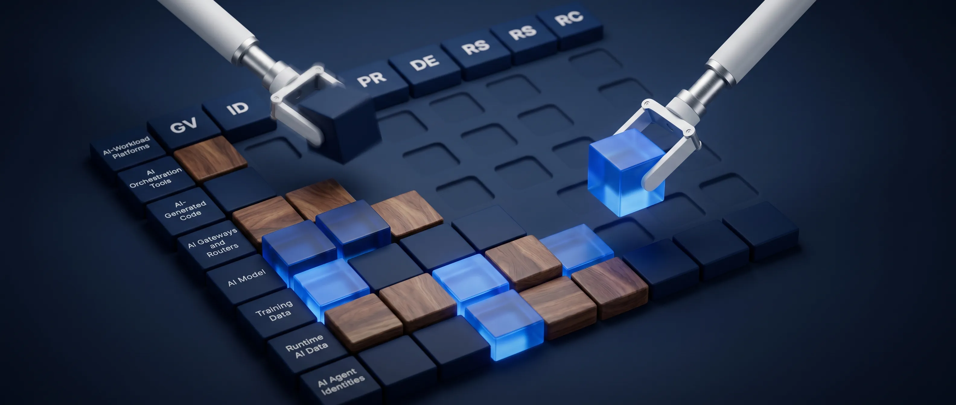 Making Sense of Security for AI: The AI Defense Matrix - illustration