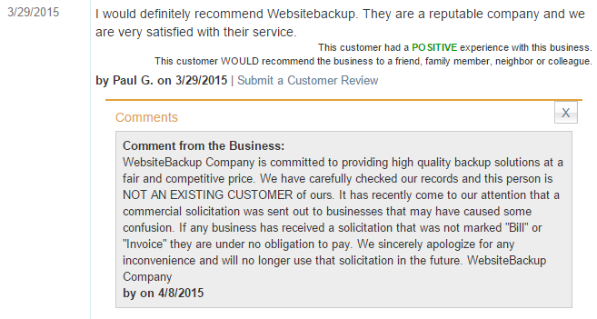 websitebackup-bbb-company-response